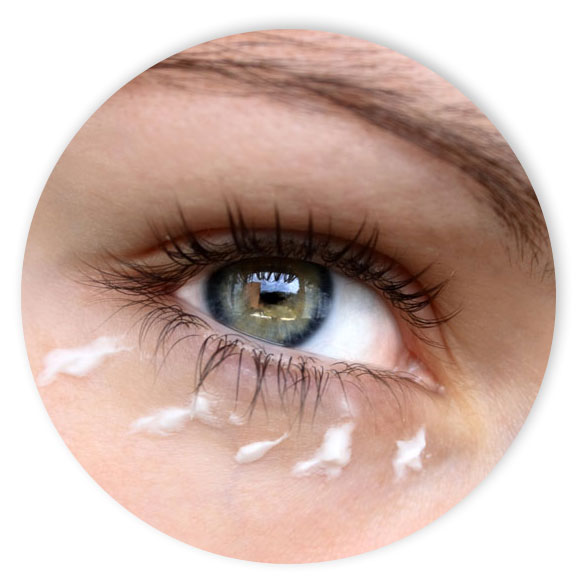 Routine gezichtsverzorging oogcreme