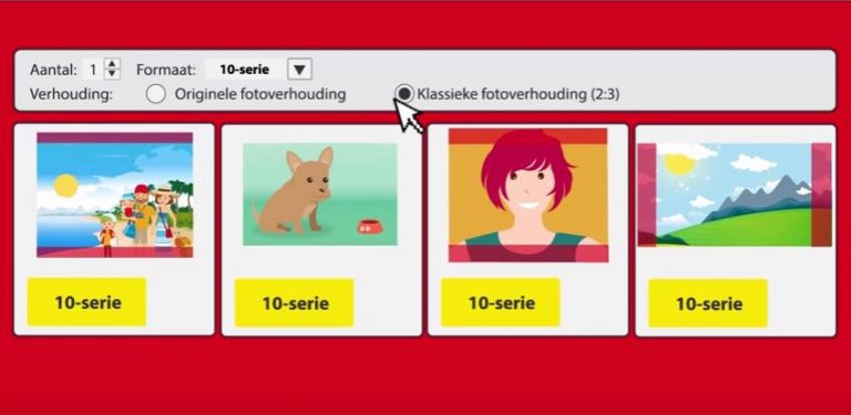 fotosoftware klassieke verhouding