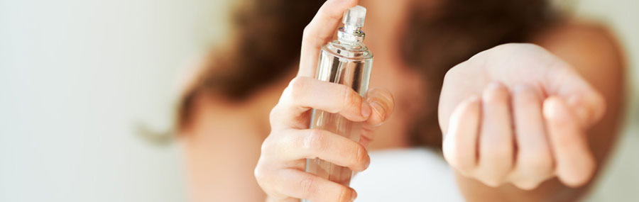 parfum sprayen