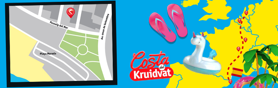 Costa del Kruidvat winkel pop-up store