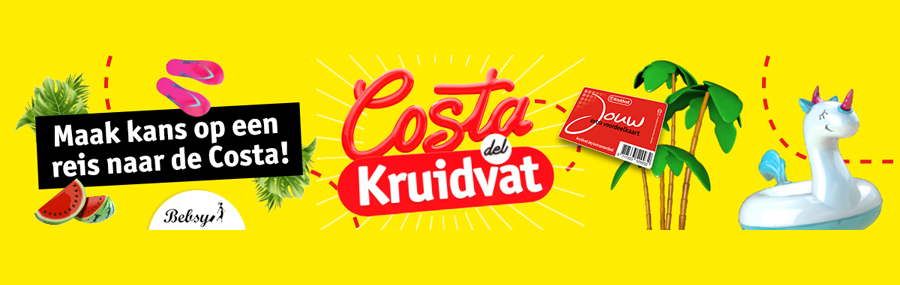 Costa del Kruidvat reis winnen voordeelkaart