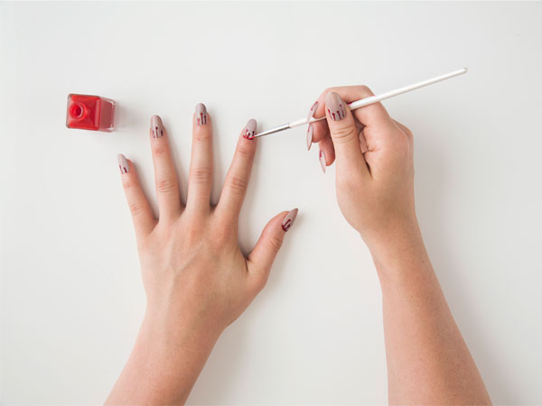 Halloween nagels nails dripnails
