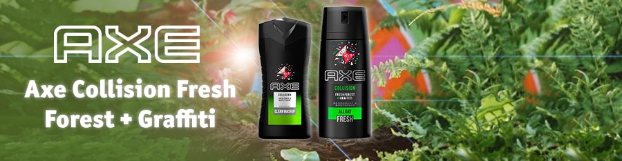 Axe Collision Fresh Forest + Graffiti header