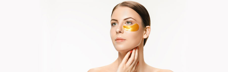 Header goud masker