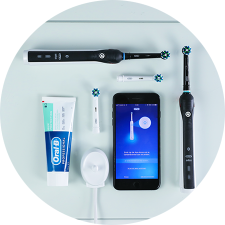 oral-b nieuwe elektrische tandenborstel