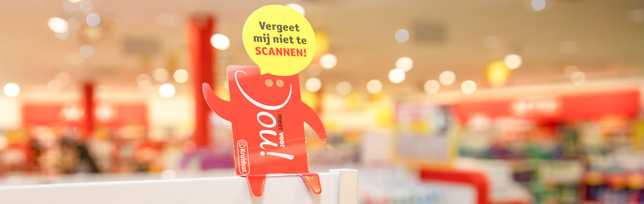 Jouw extra voordeelkaart scannen