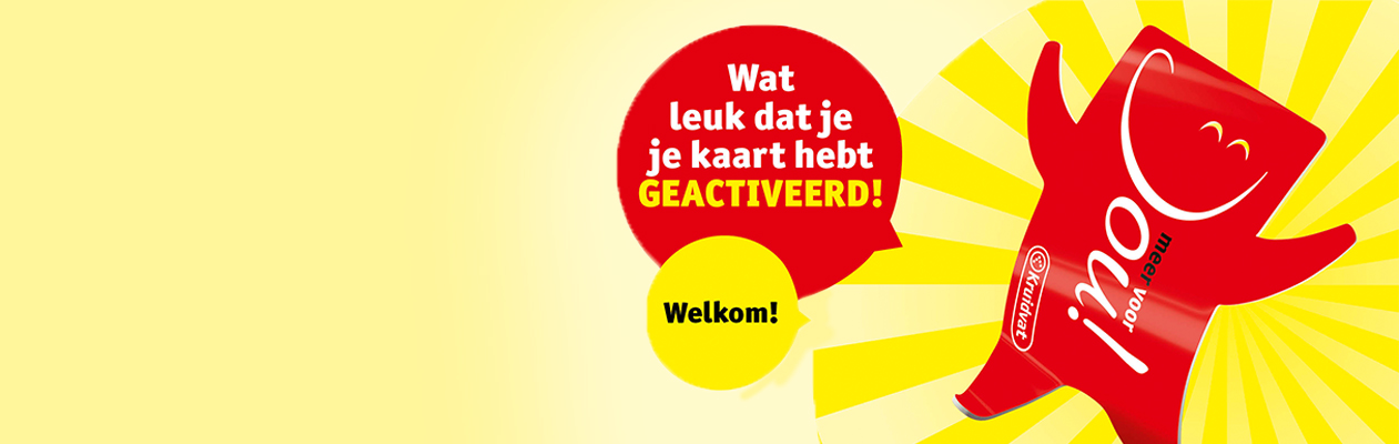 Jouw extra voordeelkaart