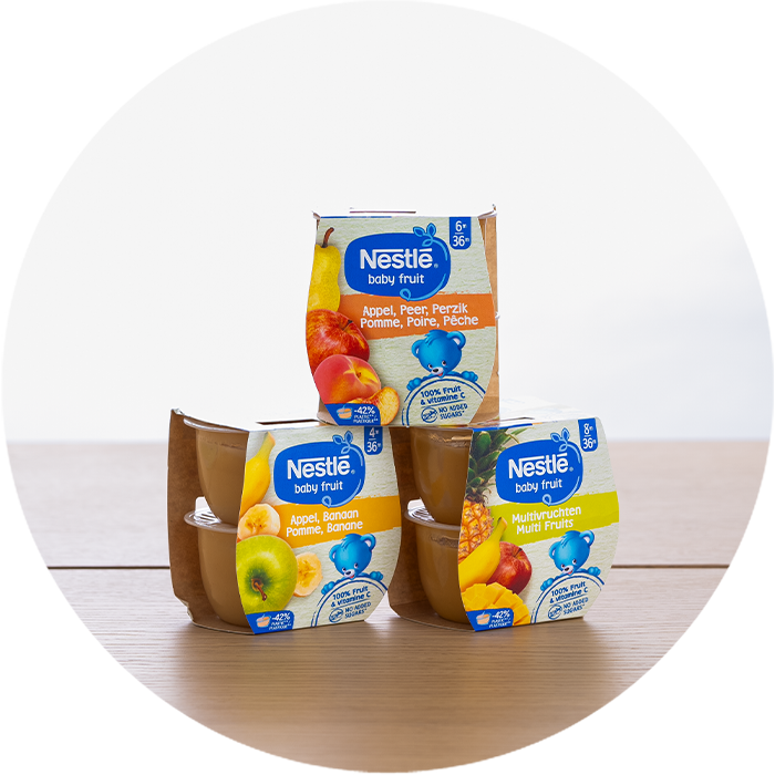 Nestlé fruitpotjes