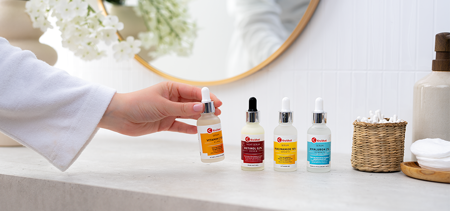 Nieuw! Kruidvat serums voor jouw huidbehoefte