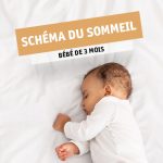 Schéma du sommeil pour des bébés de 3 mois