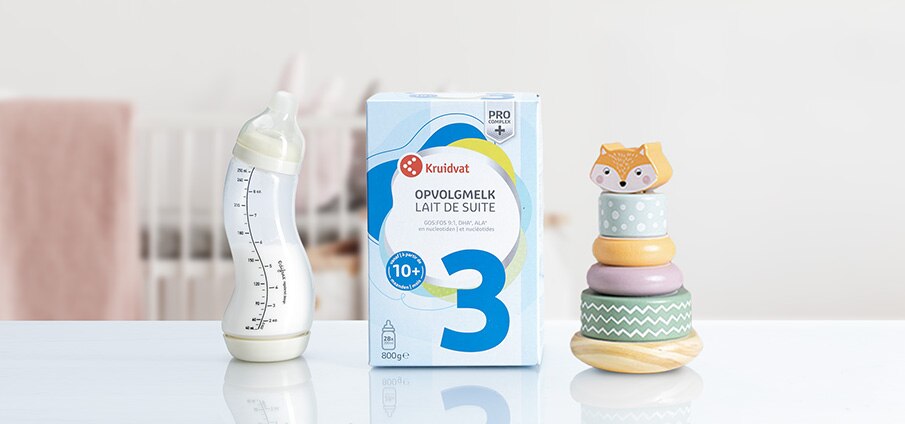 Alles over opvolgmelk*  voor baby’s