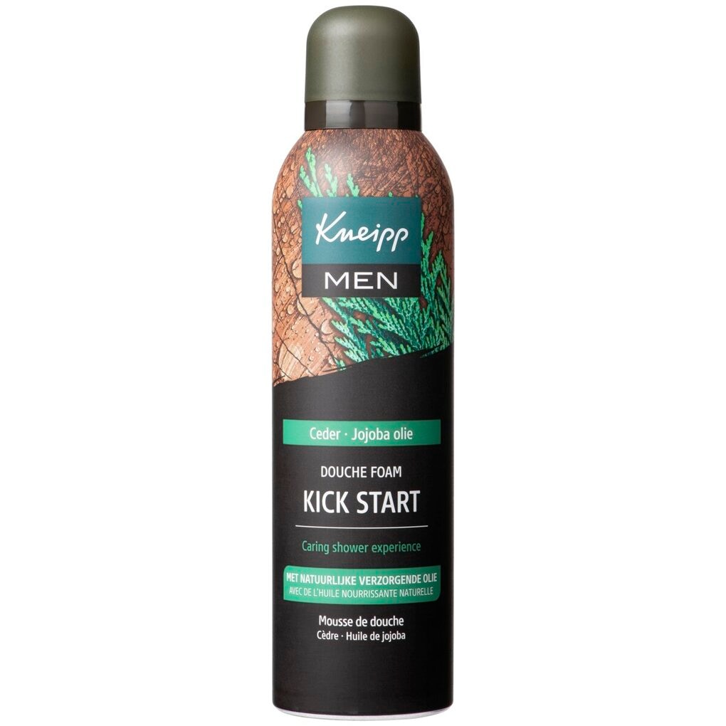 Kneipp Men Cèdre Huile de Jojoba Mousse de Douche