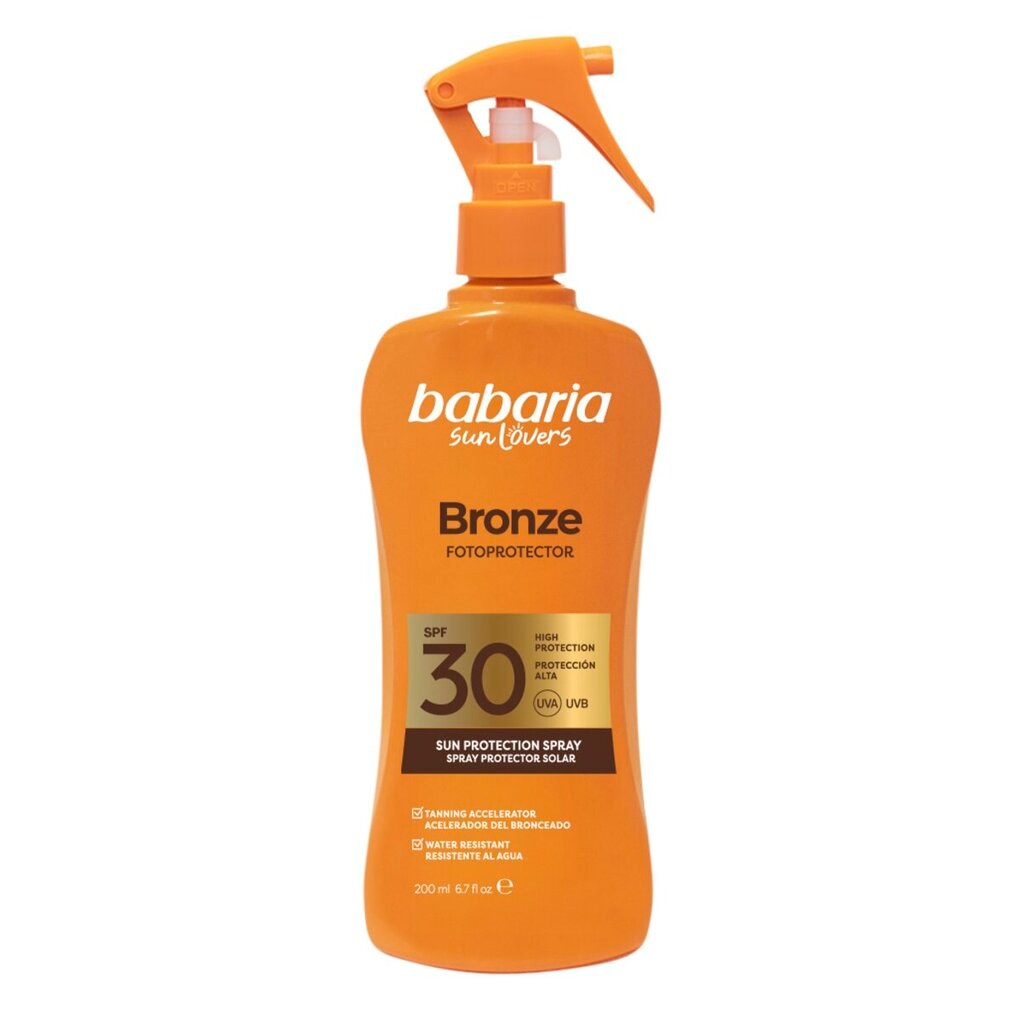 Babaria Sun Protection Spray Bronze FPS30