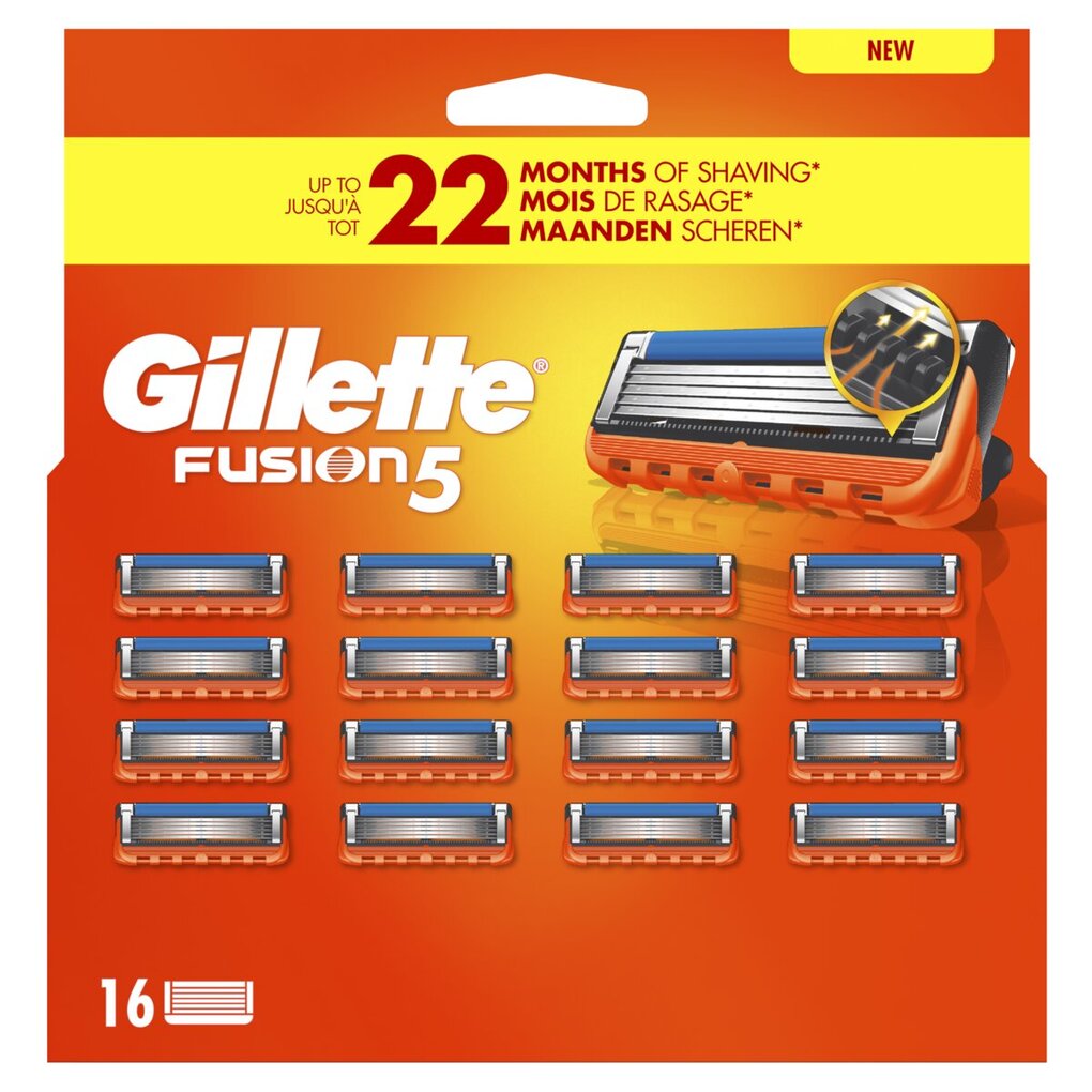 Gillette Voordeelpak Fusion Manual L 16 stuks