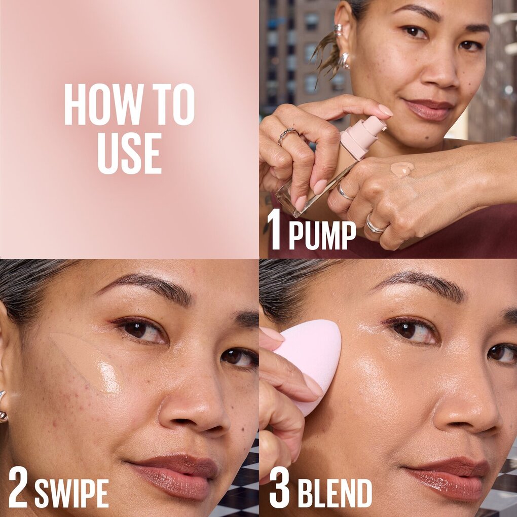 Maybelline New York Fond de Teint Lifter Plump & Glow 385