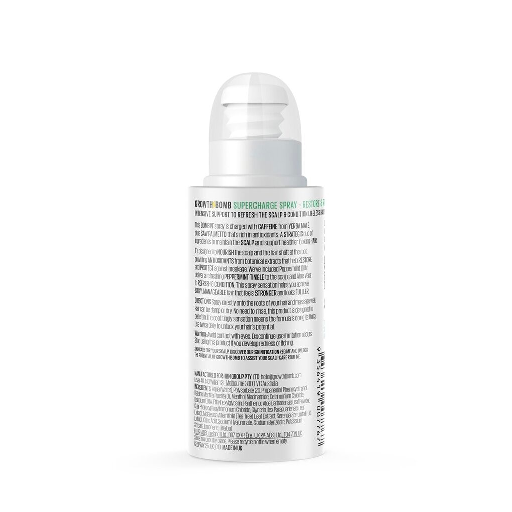 Growth Bomb Supercharge Spray Restore & Refresh