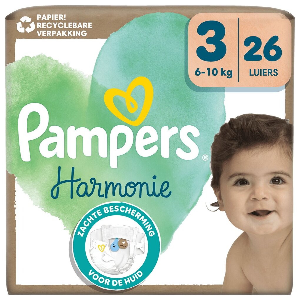 Pampers Harmonie Maat 3 Luiers