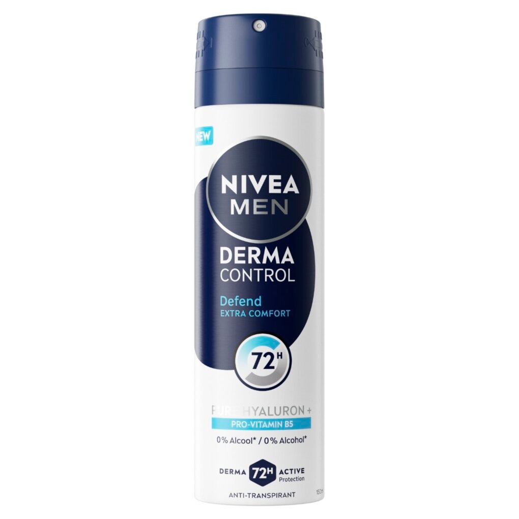 NIVEA Men Derma Control Defend Antitranspirant Spray