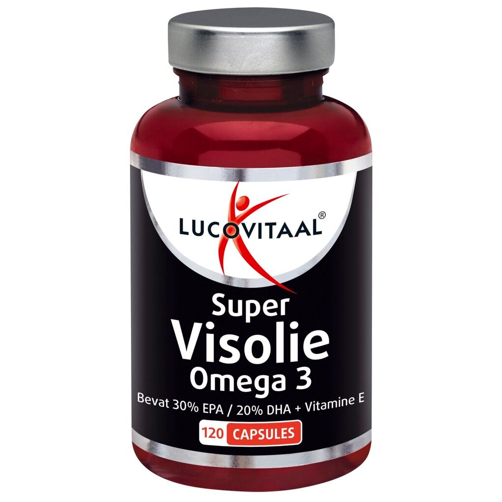 Lucovitaal Super Visolie Omega 3 120  stuks