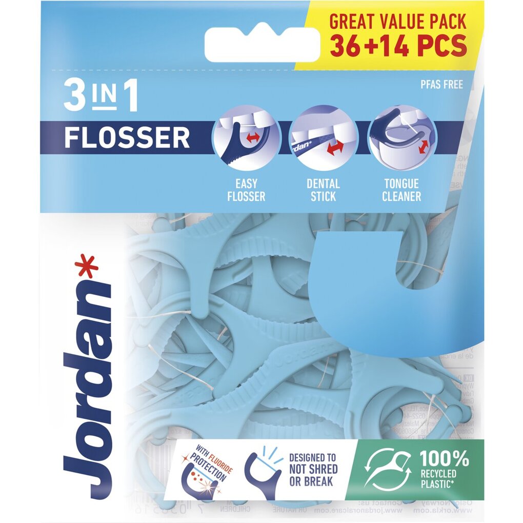 Jordan 3-In-1 Flossers