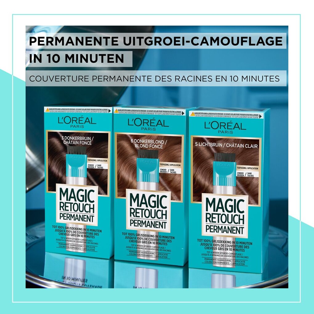 L'Oréal Paris Magic Retouch 6 Donkerblond Permanente Haarkleuring