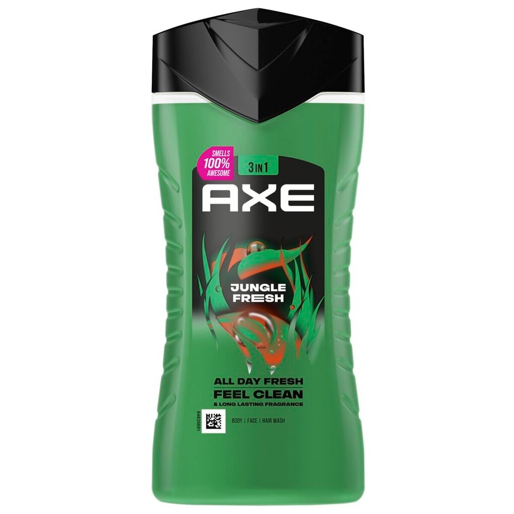 Axe Jungle Fresh Extra Fresh 3-in-1 Douchegel