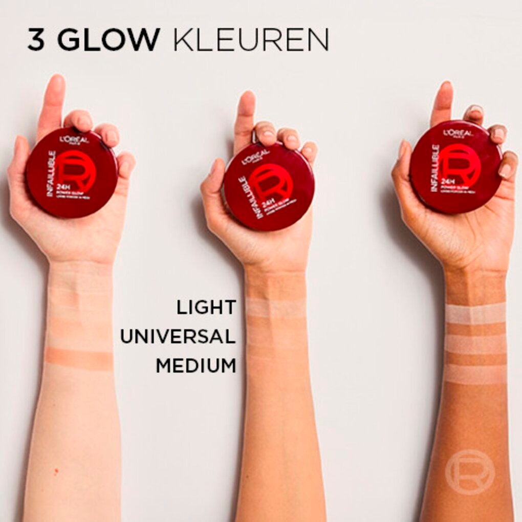 L'Oréal Paris Infaillible 24H Power Glow Medium Loose Powder