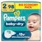 Pampers Couches Baby-Dry Taille 2