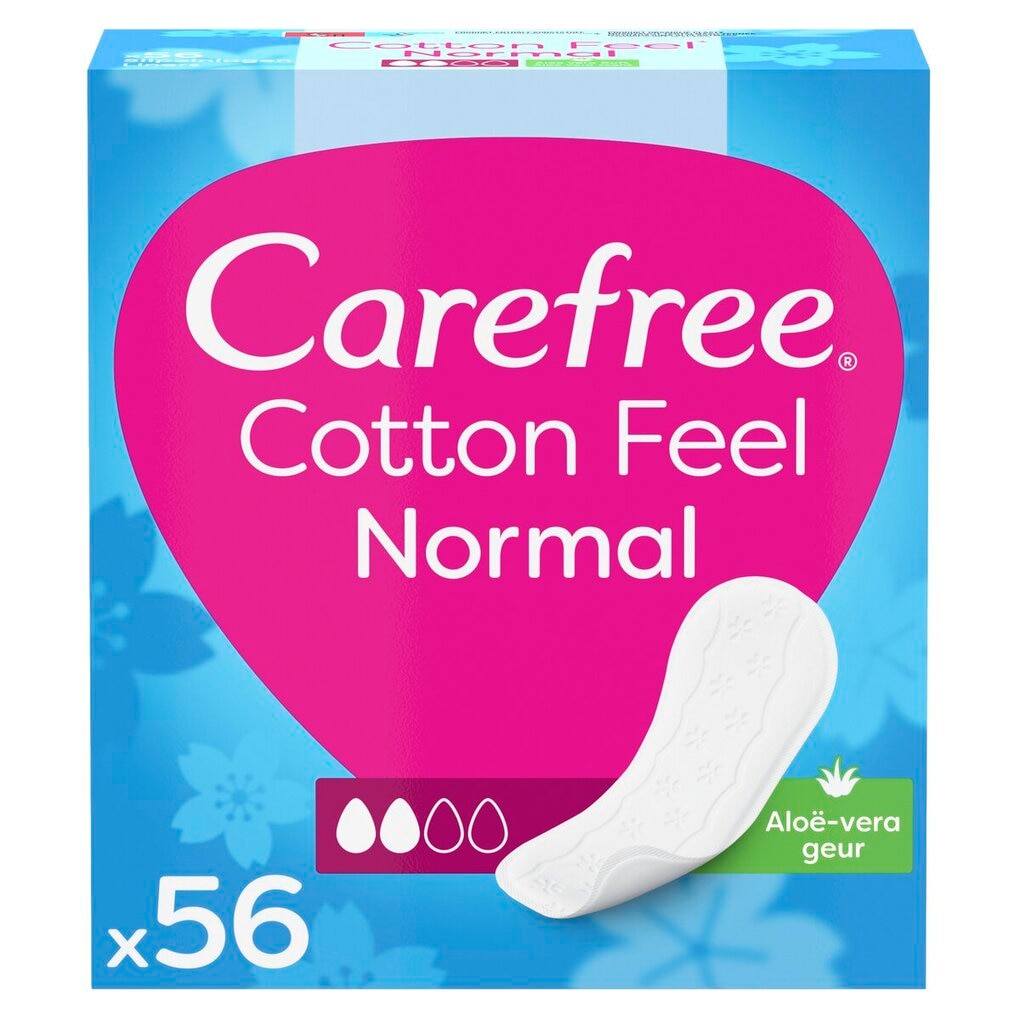 Carefree Cotton Feel Normal Inlegkruisjes