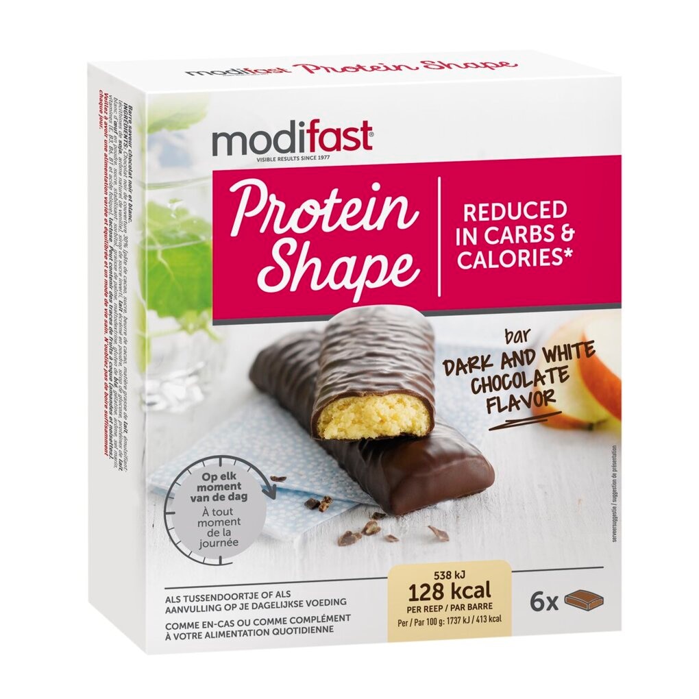 Modifast Protein Shape Pure & Witte Chocolade Snackreep