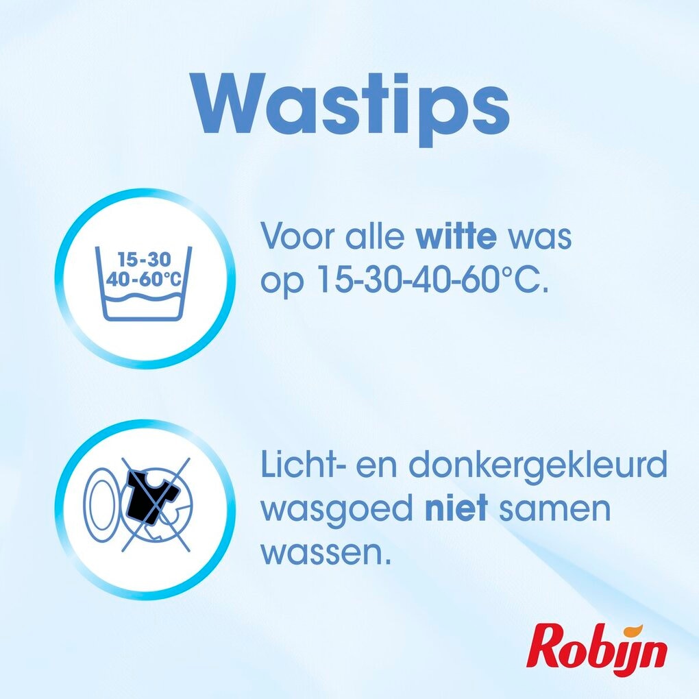 Robijn White Wasmiddeldoekjes