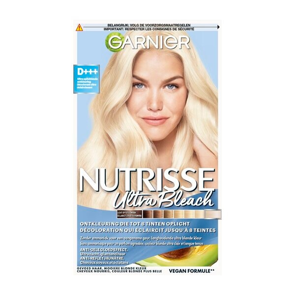 Garnier Nutrisse Décoloration Ultra-Éclaircissante Ultra Bleach D+++