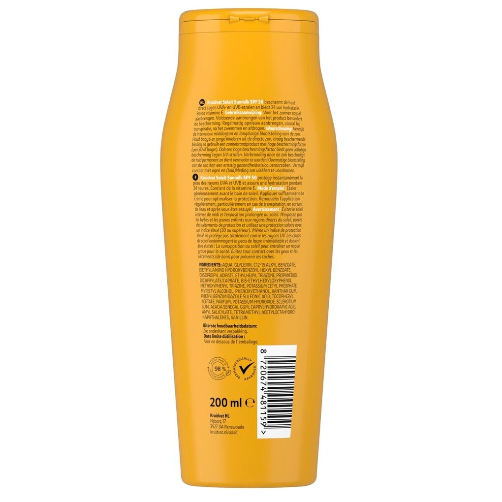 Kruidvat Solait SPF50 Sunmilk