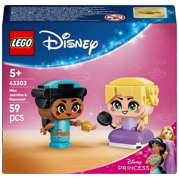 LEGO Disney Jasmine et Raiponce Miniatures 43303