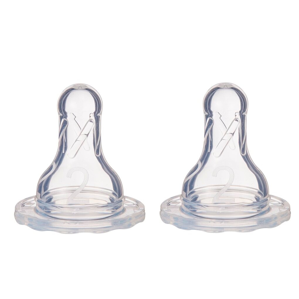 Dr. Brown's Fase 2 3+M Flesspenen voor Smalle Halsfles