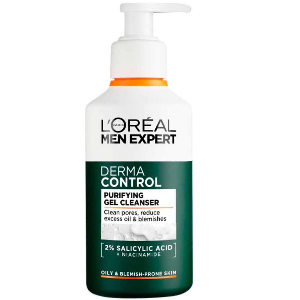 L'Oréal Paris Men Expert Purifying Gel Cleanser Derma Control