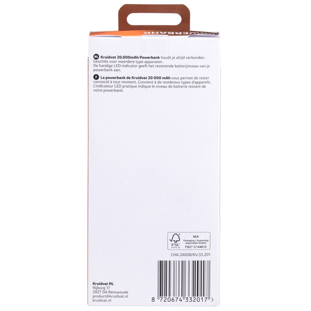 Kruidvat 20000 MAh Powerbank