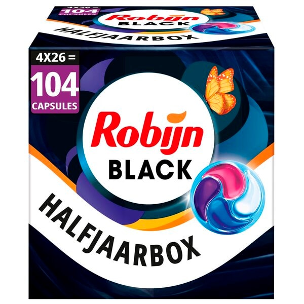 Robijn Capsules de Lessive 4-en-1 Black Velvet