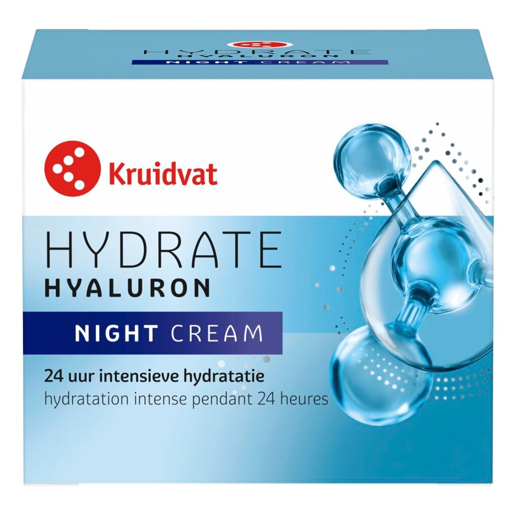 Kruidvat Hydrate Hyaluron Nachtcrème