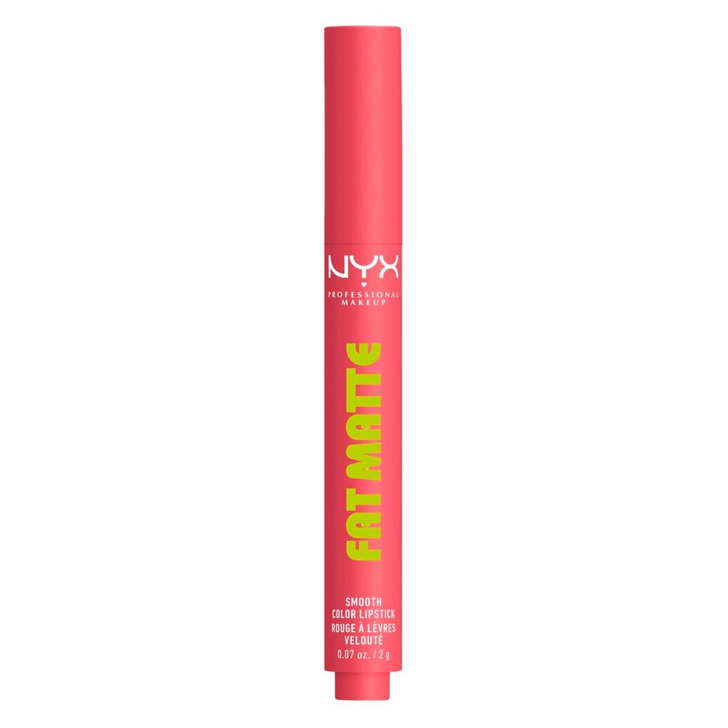NYX Professional Makeup Fat Matte 11 Pink Puff Smooth Color Lipstick
