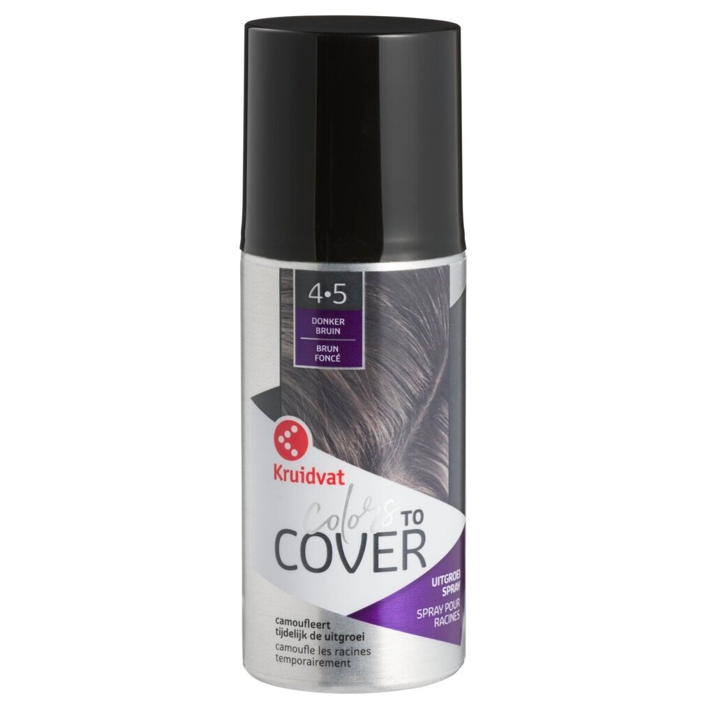 Kruidvat Spray Racines Colors to Cover 4-5 Brun Foncé