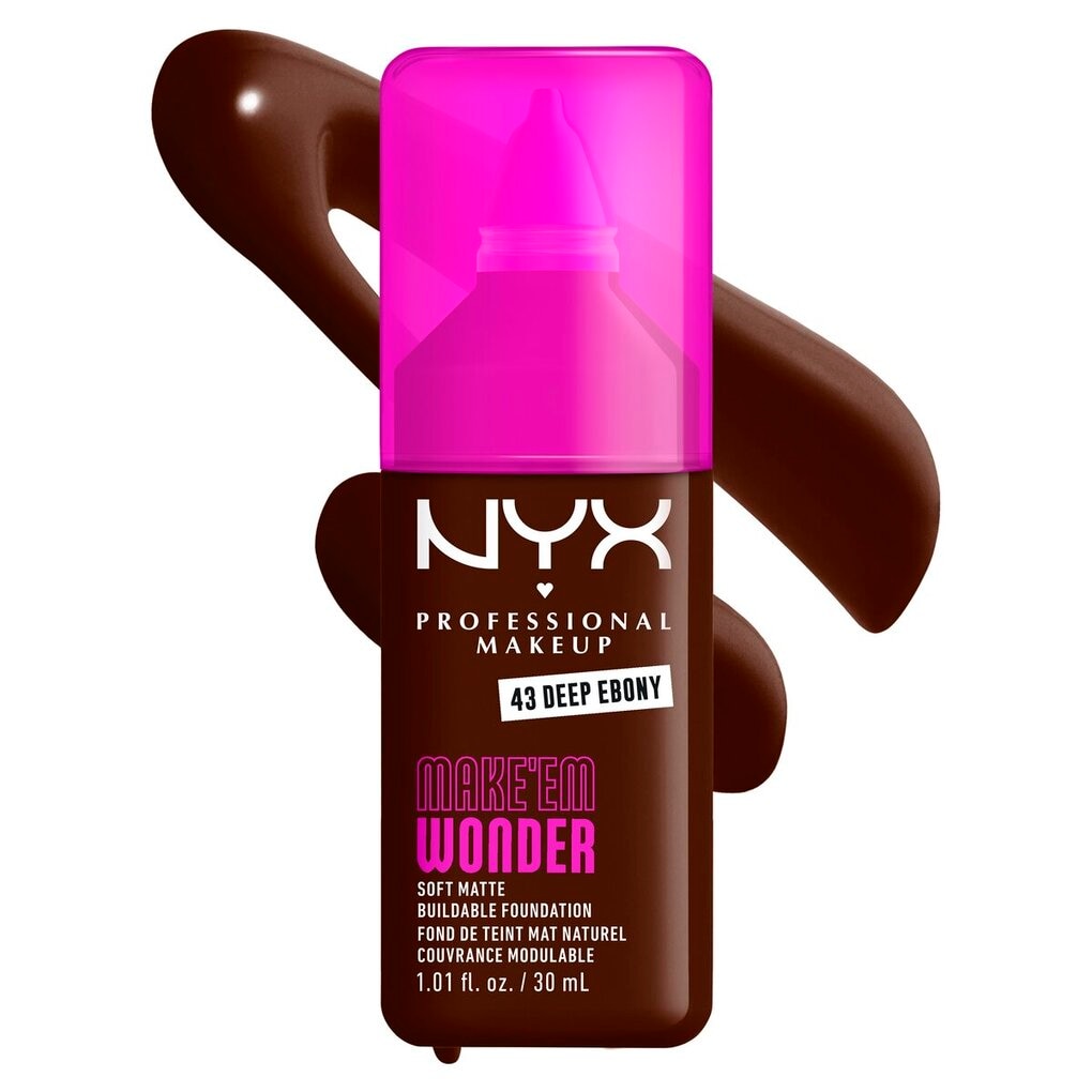 NYX Professional Makeup Fond de Teint Make 'Em Wonder 43 Deep Ebony