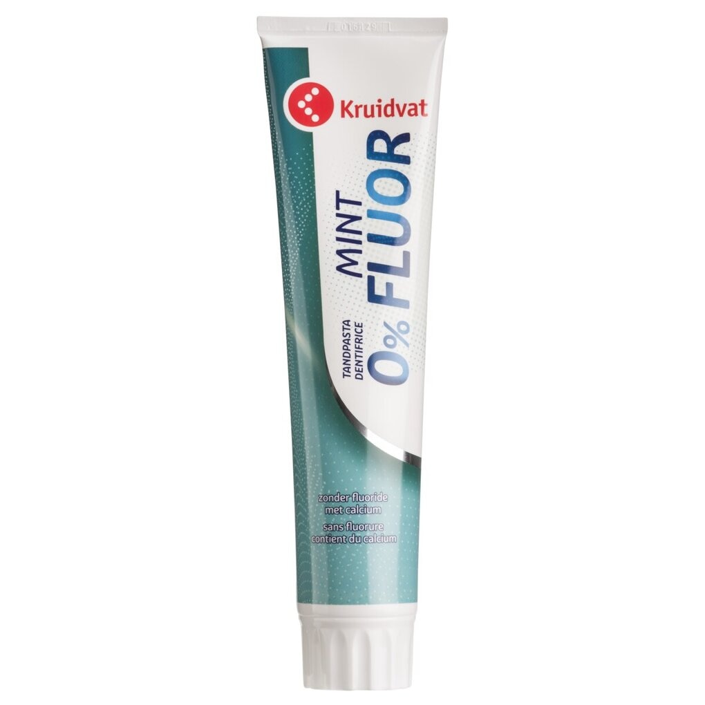 Kruidvat 0% Fluor Tandpasta