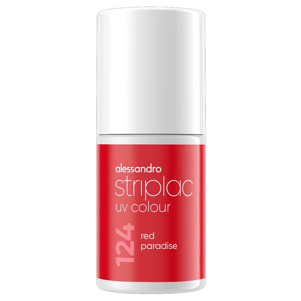 Alessandro Striplac UV Colour 124 Red Paradise Nagellak