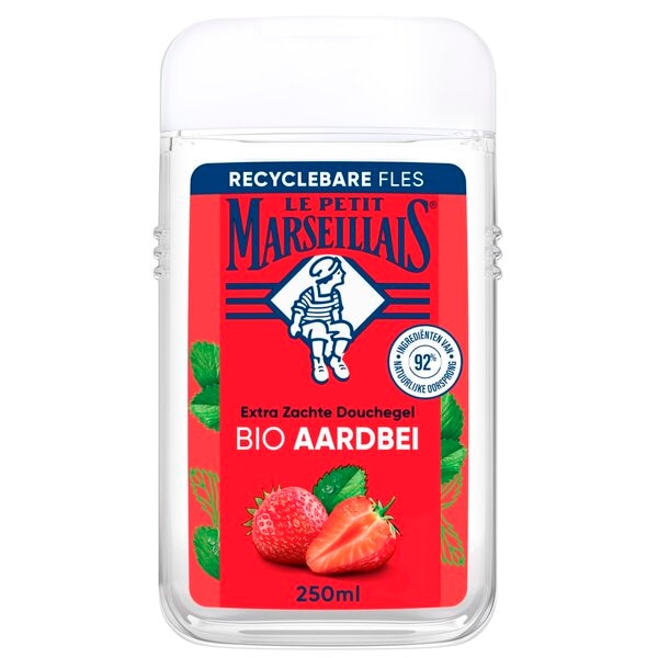 Le Petit Marseillais Aardbei Douchegel