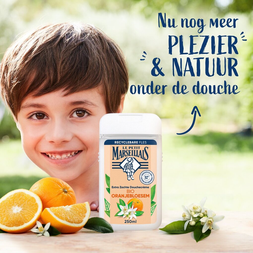Le Petit Marseillais Extra Doux Bio Oranjebloesem Douchecrème