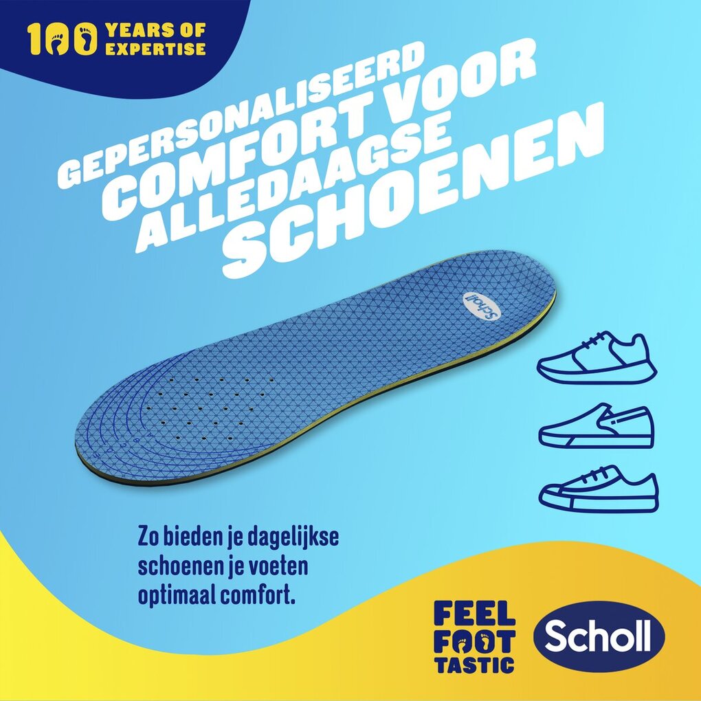 Scholl GelActiv inlegzolen S