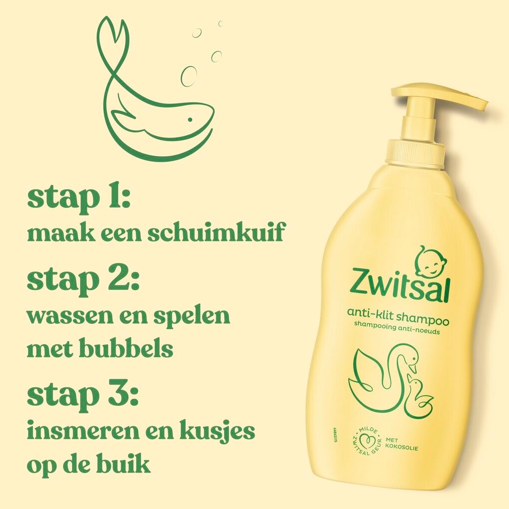 Zwitsal Anti‑Klit Shampoo