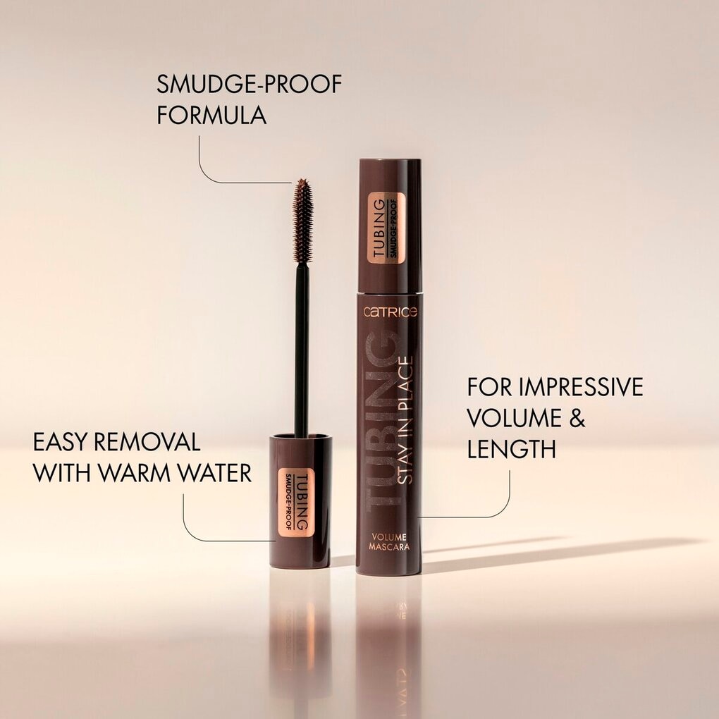 Catrice Tubing Stay In Place 020 Panda-Proof Brown Volume Mascara