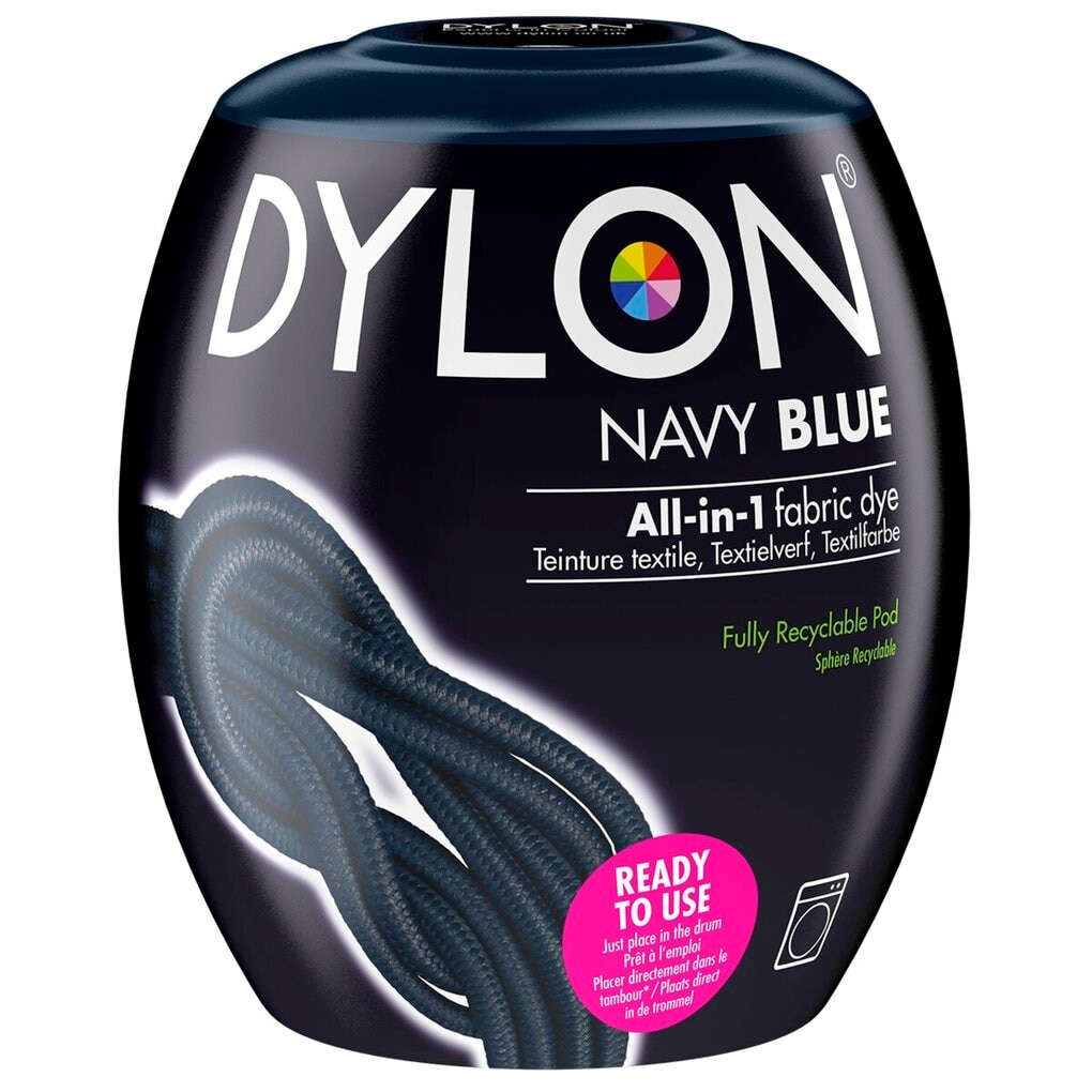 Dylon Navy Blue Machinewas Textielverf